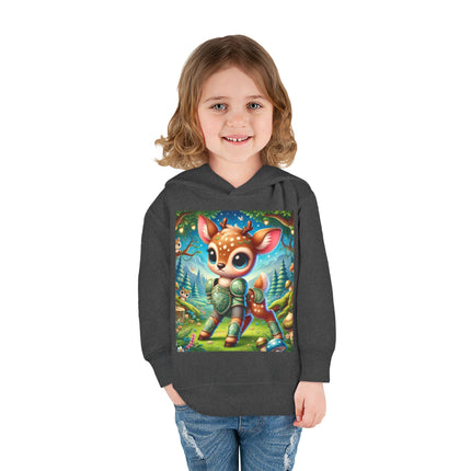 Fawn Defender Toddler Pullover Fleece Hoodie