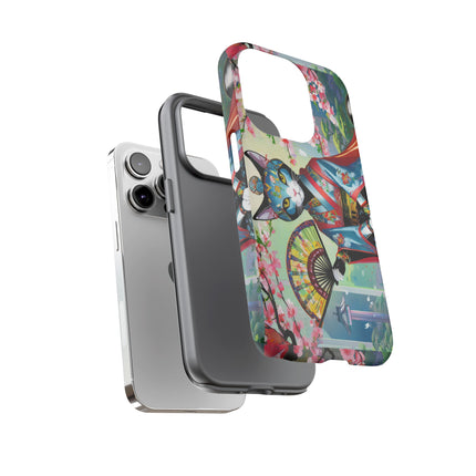 Cyberpunk Geisha Phone Cases