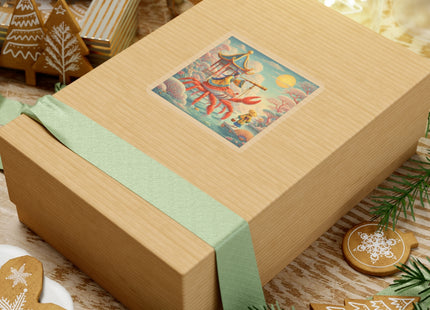 The Celestial Crab Navigator Kiss-Cut Stickers (4 Sizes)