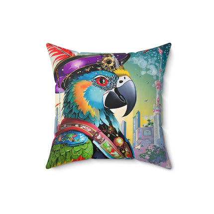 Tech Plumes Spun Polyester Square Pillow