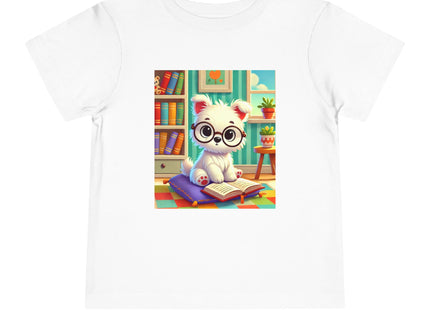 Little Scholar Pup Toddler Short Sleeve Tee