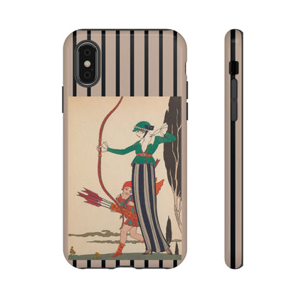L'Arc Rouge by George Barbier Phone Cases