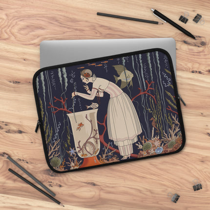 L'Etourdissant Petit Poisson (The Dazzling Little Fish) by George Barbier Laptop Sleeve