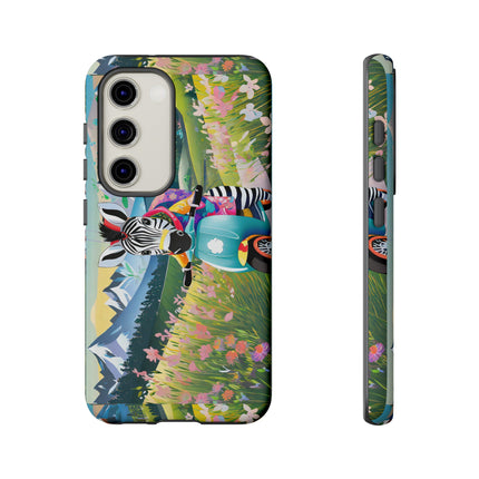 Stripes on Wheels Phone Cases
