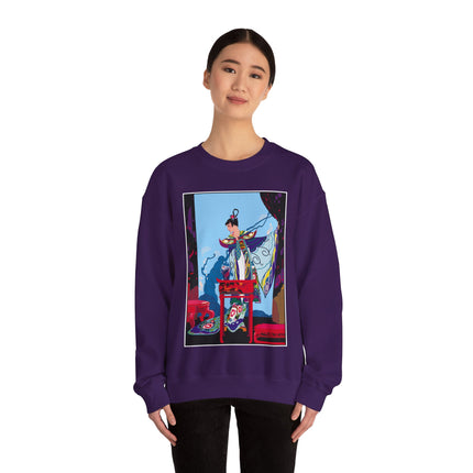 A Visual Journey by Umberto Brunelleschi Women's Heavy Blend™ Crewneck Sweatshirt