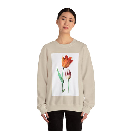 Tulip by Anselmus Boëtius de Boodt Heavy Blend™ Crewneck Sweatshirt