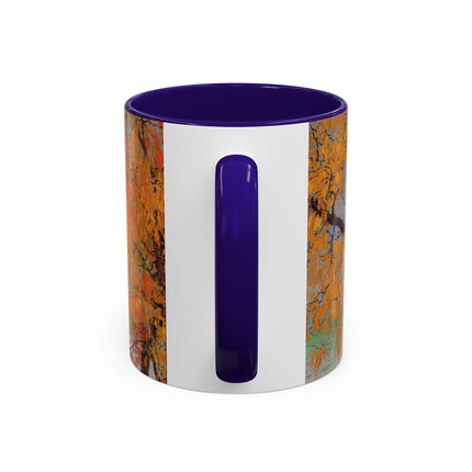 Autumn leaves by Edward Okuń Colorful Mugs (11oz, 15oz)