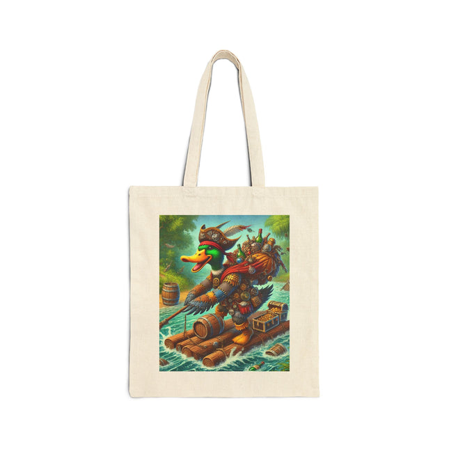The Daring Drake Cotton Canvas Tote Bag