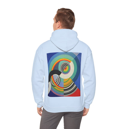 Rythme No. 3 by Robert Delaunay Heavy Blend™ Hooded Sweatshirt