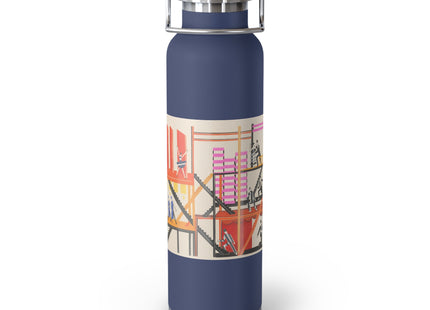 Maquettes de Théatre 4 by Alexandra Exter Copper Vacuum Insulated Bottle, 22oz