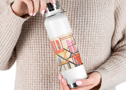 Maquettes de Théatre 4 by Alexandra Exter Copper Vacuum Insulated Bottle, 22oz