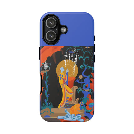 Mystic Oracle Phone Case – Sacred Glow & Eternal Grace