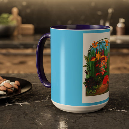 Spring Fairies & Floral Delights Colorful Mugs (11oz, 15oz)
