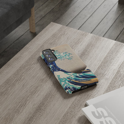 The Great Wave off Kanagawa by Katsushika Hokusai Phone Cases