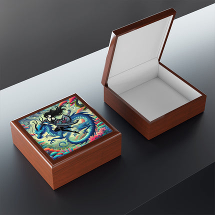 Mystic Guardian of the Sky Jewelry Box