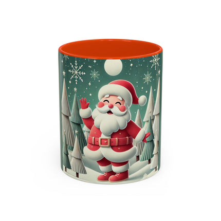 Santa's Joyful Night Colorful Mugs (11oz, 15oz)