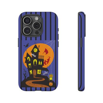 Halloween Night at the Haunted House Phone Cases
