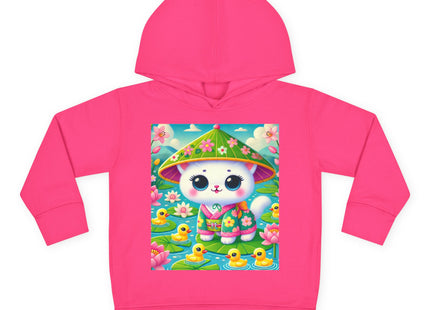 Lily Pond Stroll Toddler Pullover Fleece Hoodie