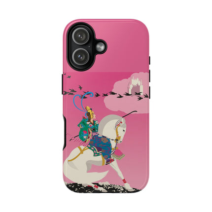 Samurai Princess on the White Steed Phone Case – Epic Grace & Mythic Power