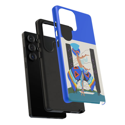 Exotic Dancer Phone Case – Vibrant Performance & Art Deco Flair