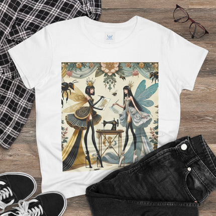The Quiet Work of Fairies Cotton Tee