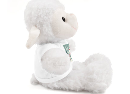 Candy Cane Timekeeper Bunny Stuffed Animals with Tee