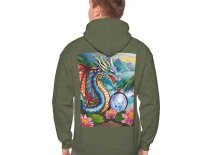 Wisdom’s Guardian Dragon – Heavy Blend™ Hooded Sweatshirt
