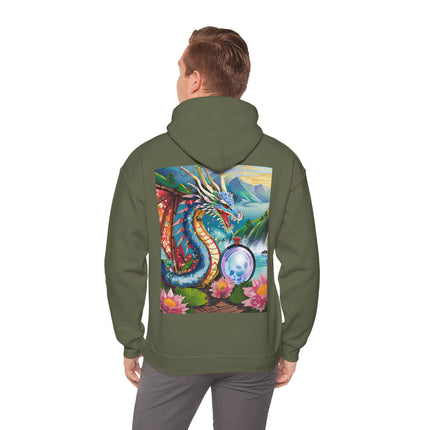 Wisdom’s Guardian Dragon – Heavy Blend™ Hooded Sweatshirt
