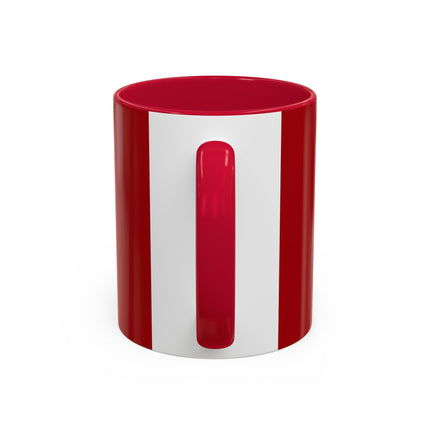 Naughty or Nice Kitten Christmas Colorful Mugs (11oz, 15oz)
