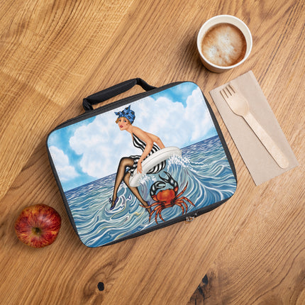 Playful Waves and Fashion Follies Lunch Bag