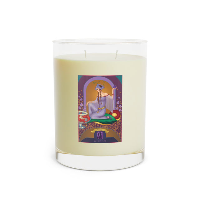 February Amethyst Candle — Zodiac Birthstone Collection