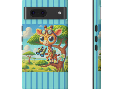 Giraffe Lookout Phone Cases
