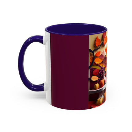 Shih Tzu at an Autumn Colorful Mugs (11oz, 15oz)