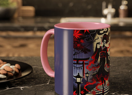 Halloween Sorceress Colorful Mugs (11oz, 15oz)