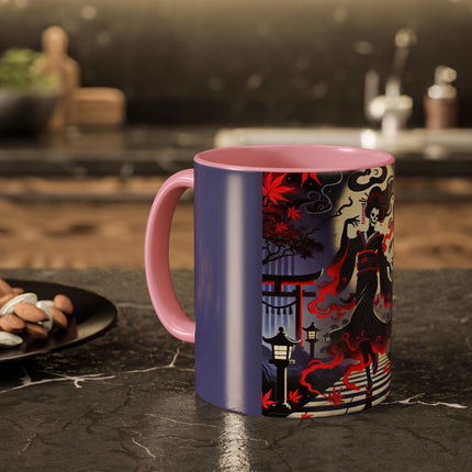 Halloween Sorceress Colorful Mugs (11oz, 15oz)