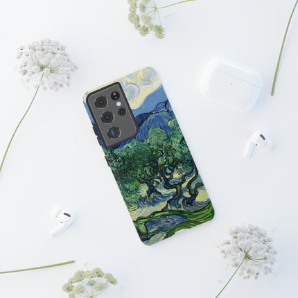 Olive Trees by Vincent Van Gogh Phone Cases