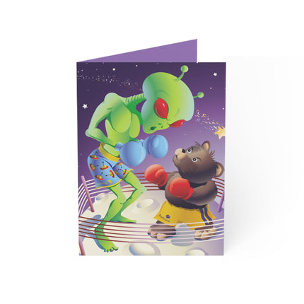 Cosmic Clash Greeting Cards (1, 10, 30, and 50pcs)