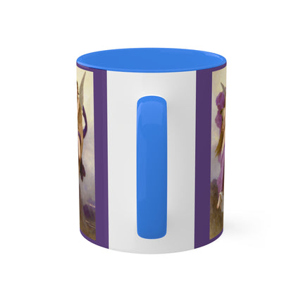 The Abduction of Psyche by William Bouguereau Colorful Mugs, 11oz
