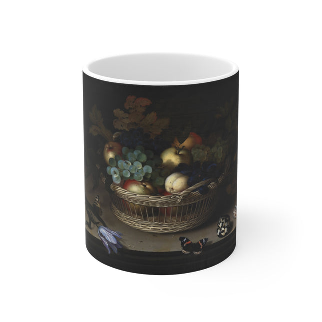 Still Life by Balthasar van der Ast Ceramic Mug 11 oz