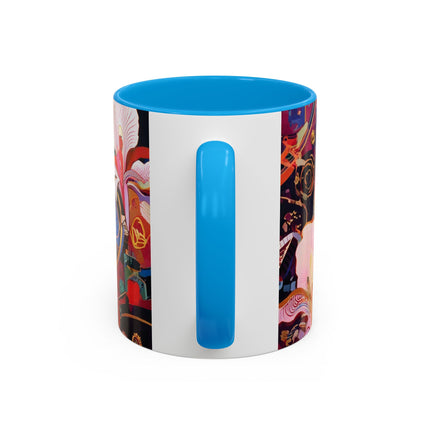 Ethereal Irises Colorful Mugs (11oz, 15oz)