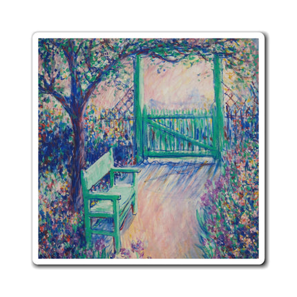 The Artist’s Garden by Theodore Earl Butler Magnet (3 Sizes)