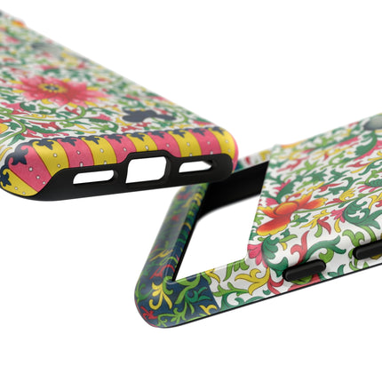 Colorful Floral Pattern by Owen Jones Phone Cases