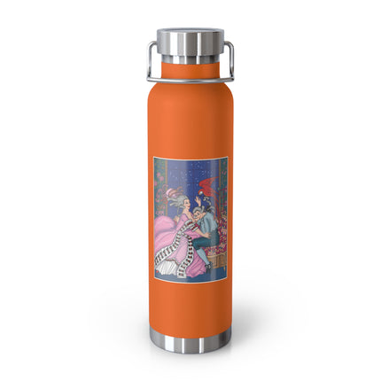 The Jealous Parrot by George Barbier Copper Vacuum Insulated Bottle, 22oz