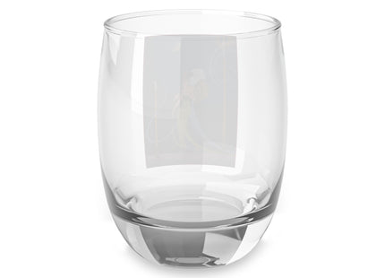 Smoke and Secrets: A Glamorous Encounter in Prohibition Era Whiskey Glass