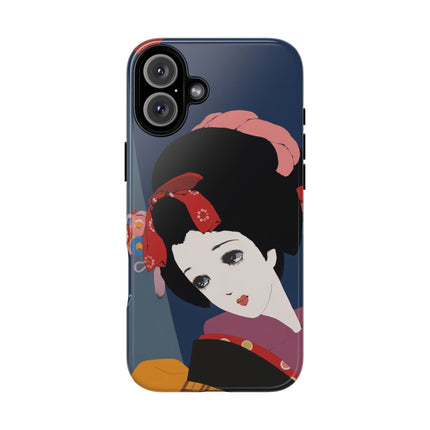 Geisha Portrait Phone Case – Elegant Beauty & Timeless Grace