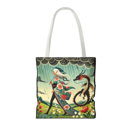 The Dragon Fairy’s Stride Tote Bag – Grace, Strength & Mythic Adventure