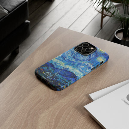 The Starry Night by Vincent Van Gogh Phone Cases