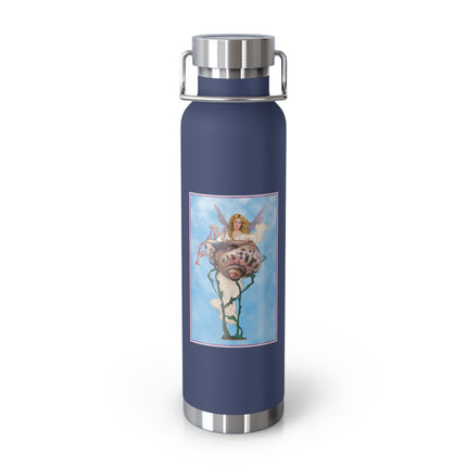 Enchanting Serenity Copper Vacuum Insulated Bottle, 22oz