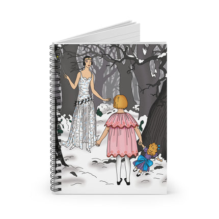 Fairy Tale Elegance Spiral Notebook - Ruled Line