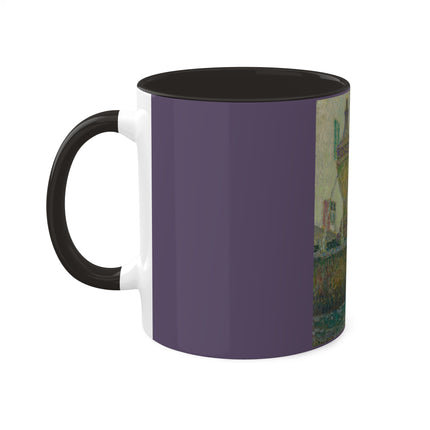 La Fontaine, Saint-Paul De Vence by Henri Le Sidaner Colorful Mug